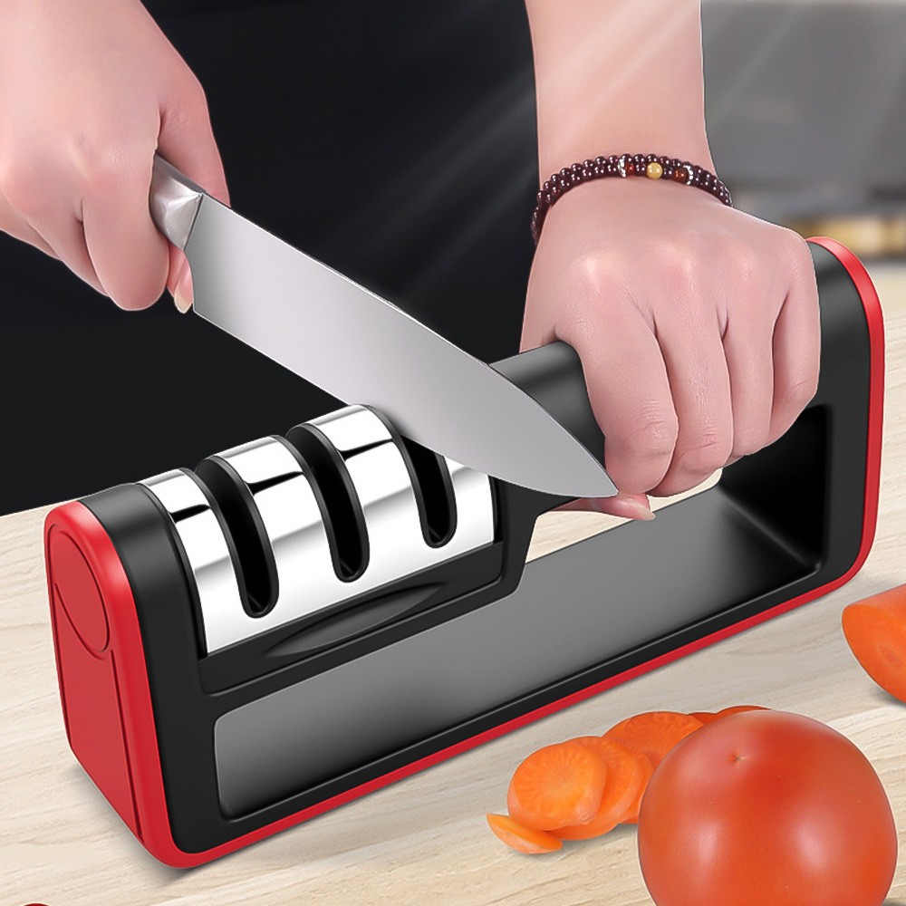 Professional Knife Sharpener Diamond Quick Professional 3 Stages Sharpener Knife