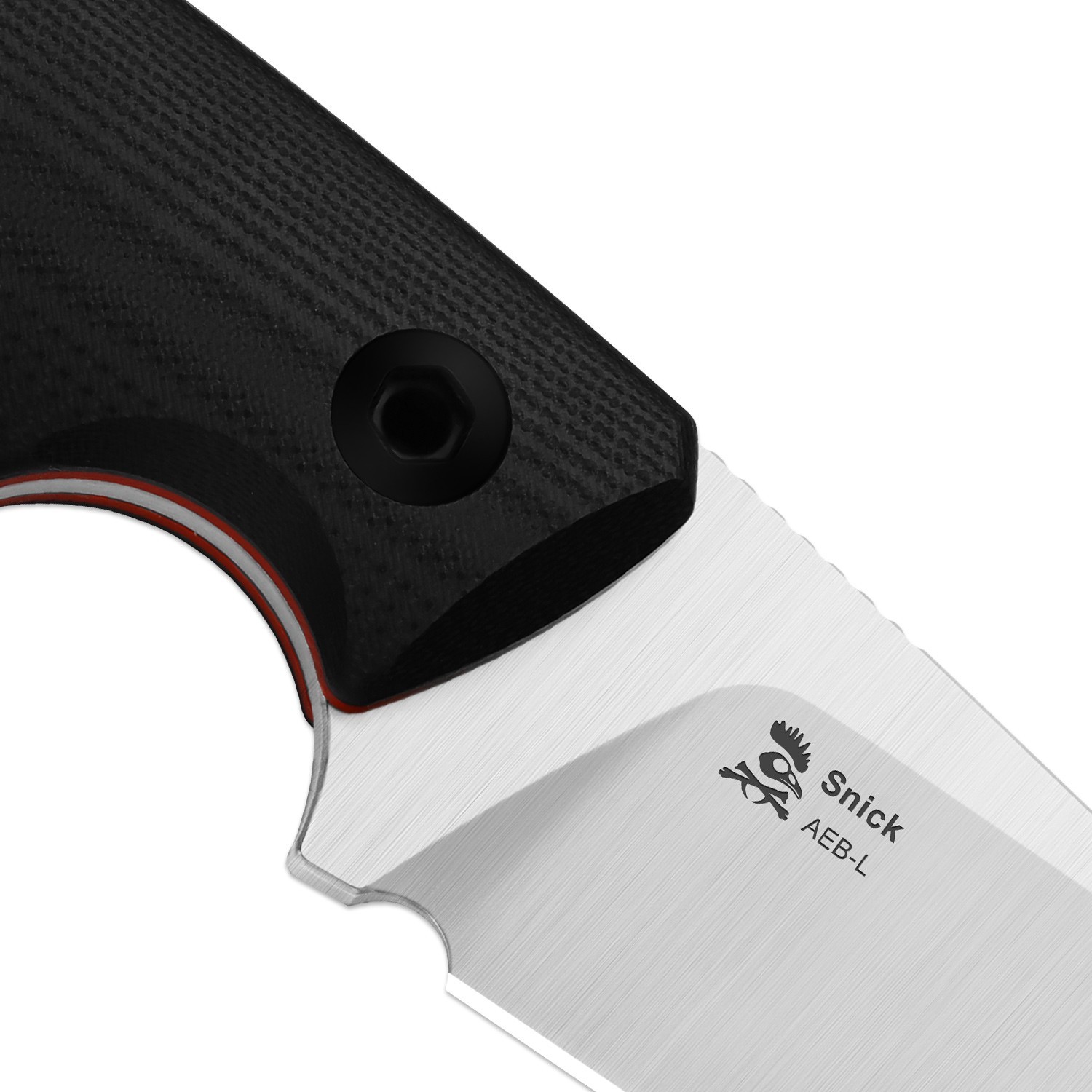 Kizer Snick Fixed Knife AEB-L Blade G10 Handle With Sheath Sheepsfoot 1085A1