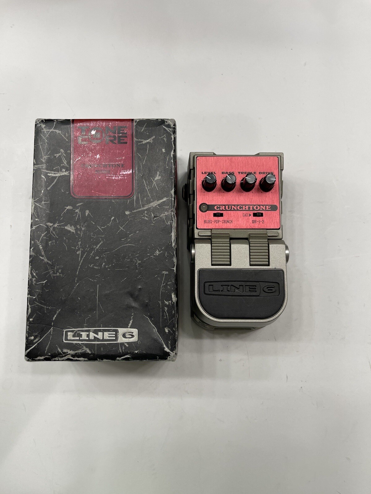 Line 6 Tone Core Crunchtone Overdrive Distortion Guitar Effect Pedal + Box