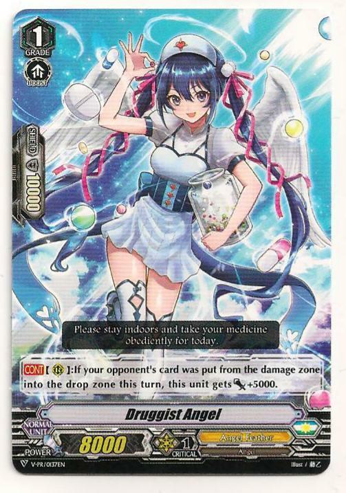 3x Druggist Angel V-PR/0137EN Cardfight TCG Promo Mint