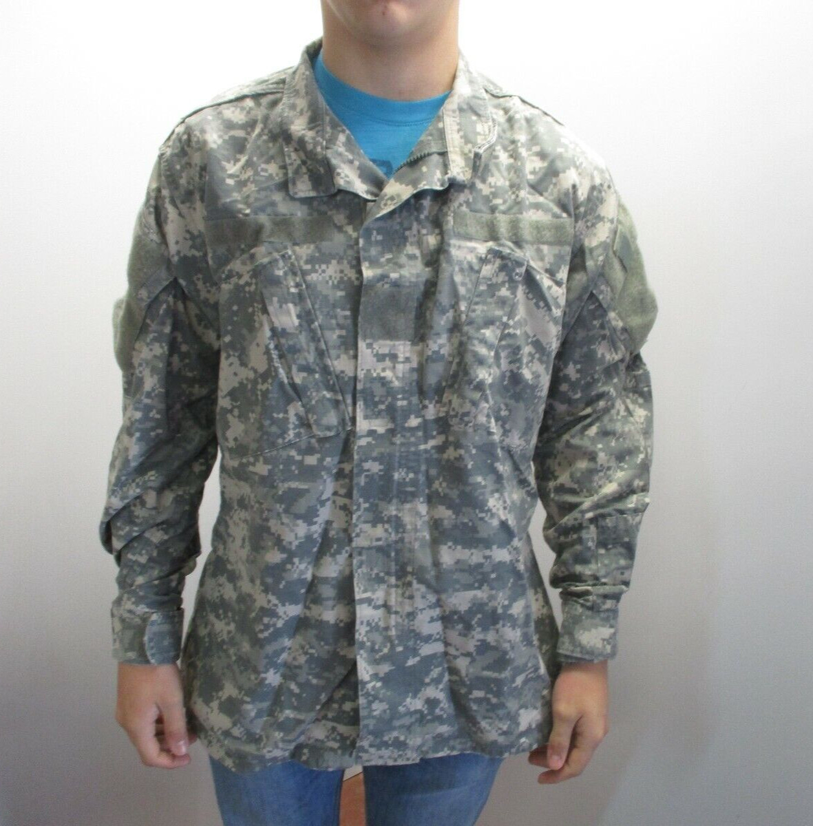 US Army Coat Army Combat Uniform Camo SPMiCi-09-D-N019 Size Medium Long