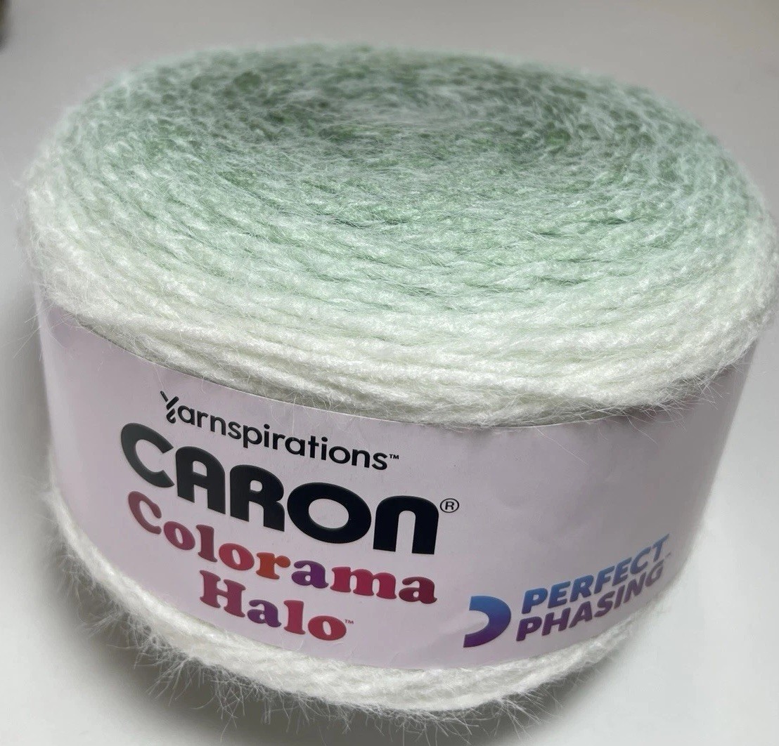 CARON CALORAMA HALO PERFECT PHASING CAKES 1skein. ROSEMARY FROST. I Combine Ship