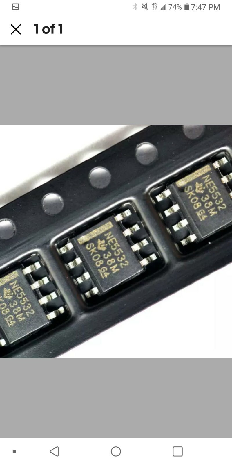20 pcs NE5532 Low noise OP Amp for Audio SOP-8  USA seller***