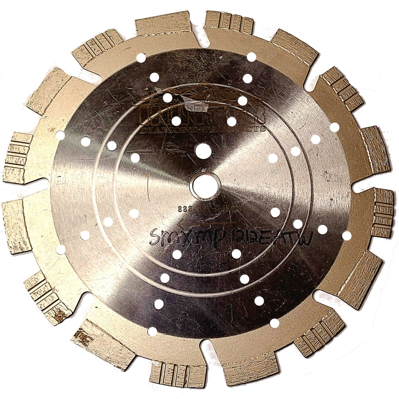 12"  Diamond Saw Blade - Concrete / Asphalt / Brick / Block / Stone / Pavers