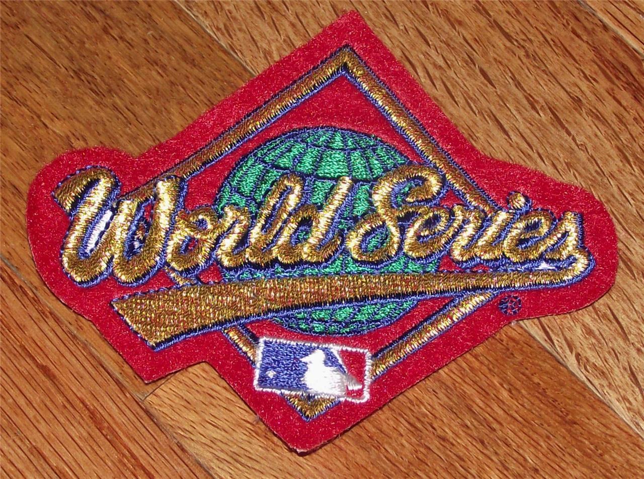 NEW 1992 World Series Sleeve Polo Sized Patch 4" x 3.5" Vintage Old Stock *P7