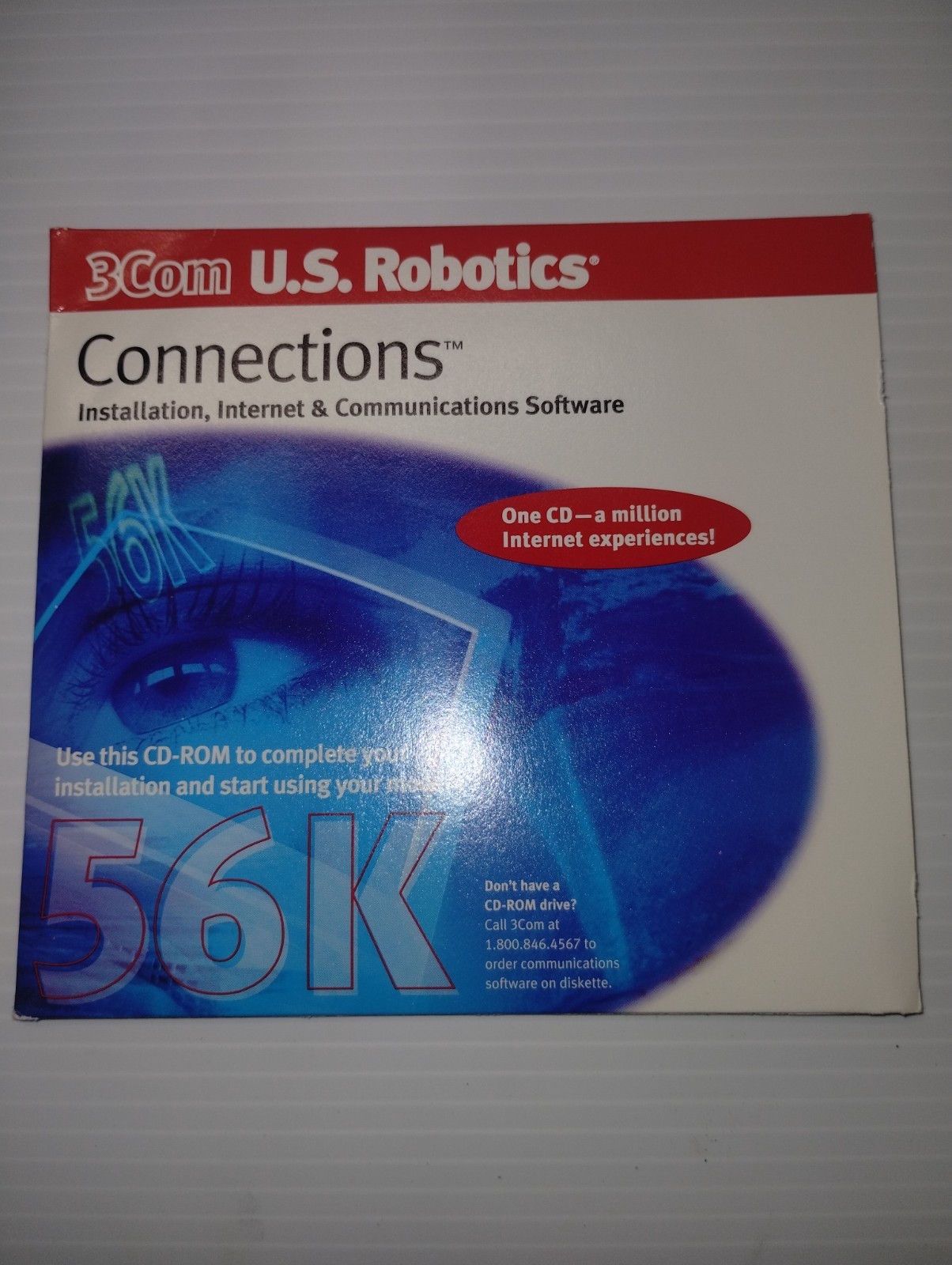 3Com U.S. Robotics Connections 56K Software on vintage CD