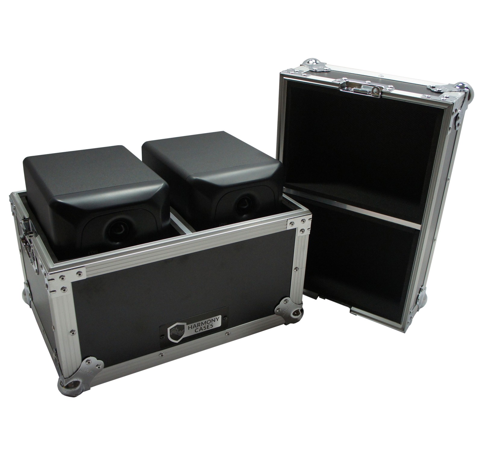 Harmony HCSTUMON5 Flight Transport Road Custom Case for Yamaha HS5 Monitors