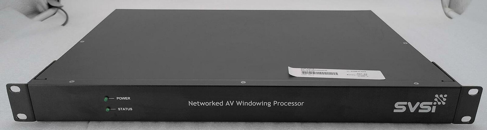 SVSI N2510 4x1 NETWORKED MULTI-VIDEO AV WINDOWING PROCESSOR P0 P1 P2 U0 U1 U2 U3