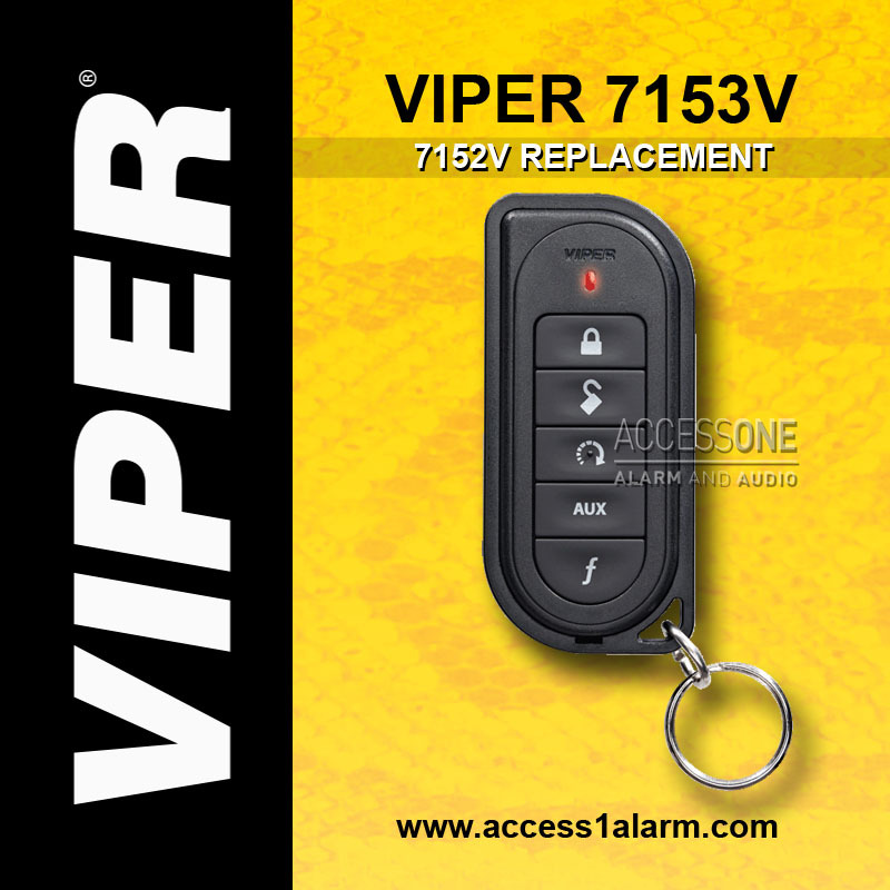 Viper 7152V 1-Way 5-Button Replacement Remote Control Transmitter For 5202V