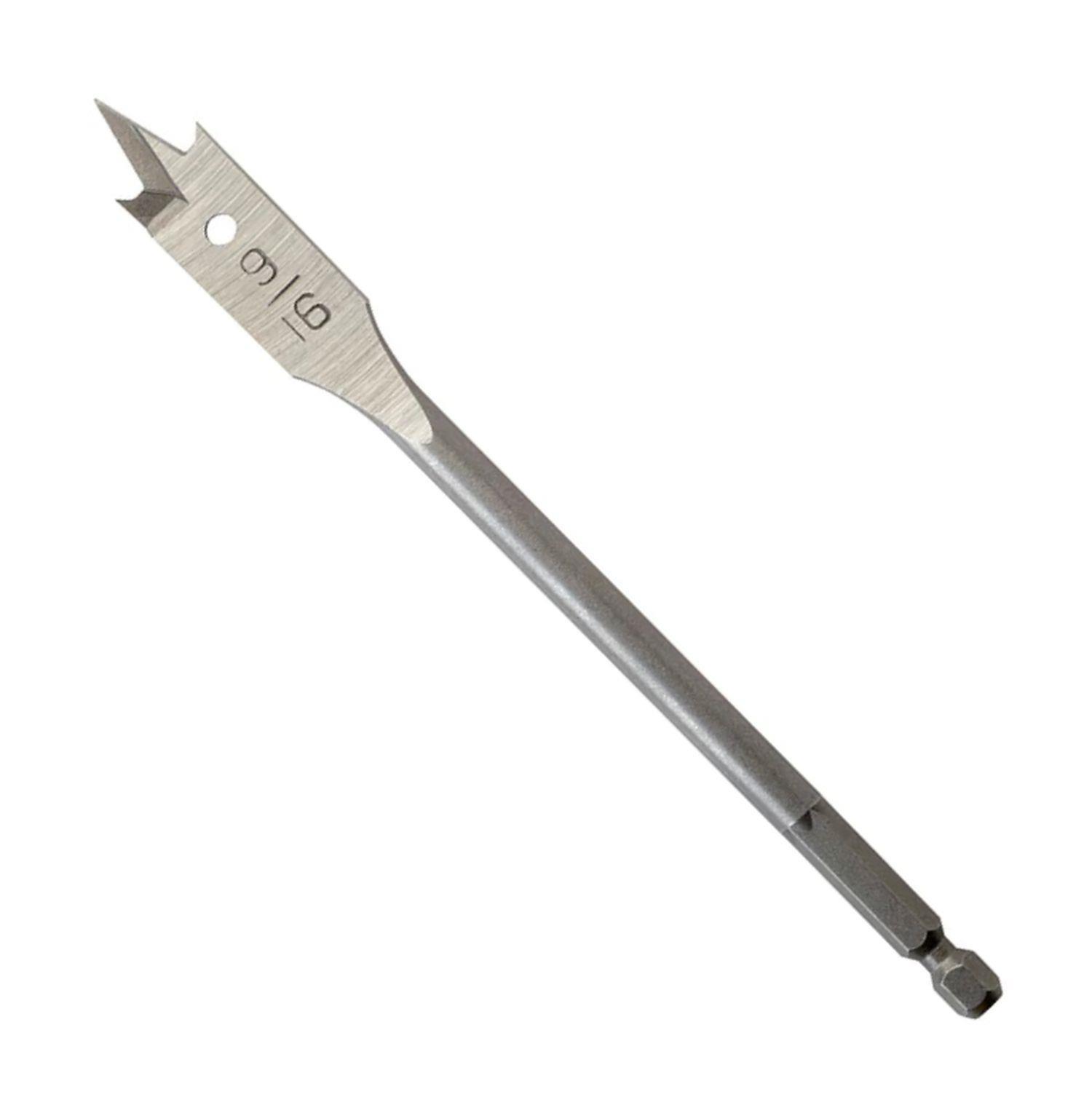 Milwaukee 48-27-0561 9/16"x6" FLAT BORING BIT Quick Change Shank