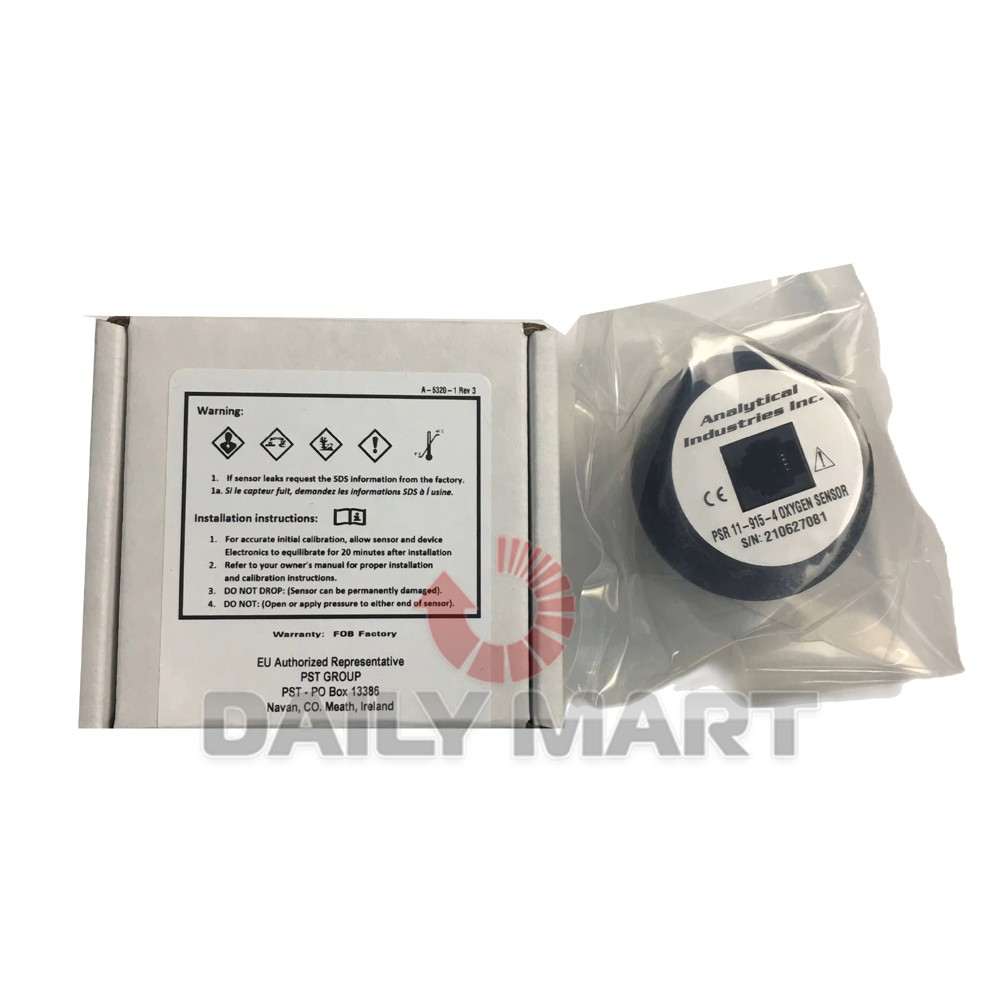 New In Box ANALYTICAL INDUSTRIES PSR-11-915-4 Oxygen Sensor Cell
