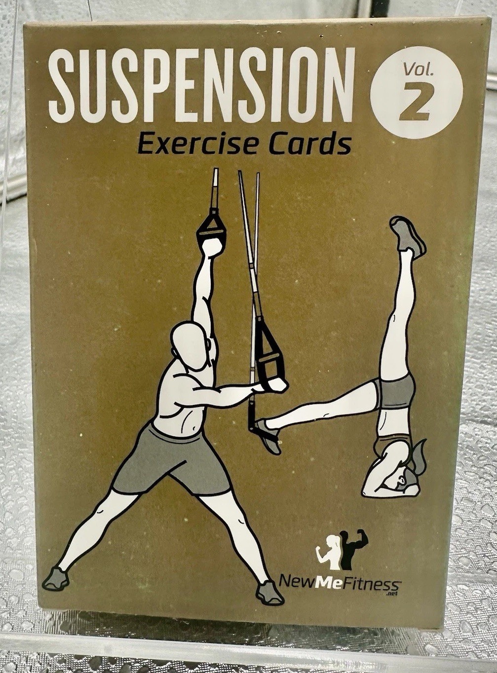 NEW Suspension Workout Cards Instructional Fitness Deck for  Beginners Vol 2