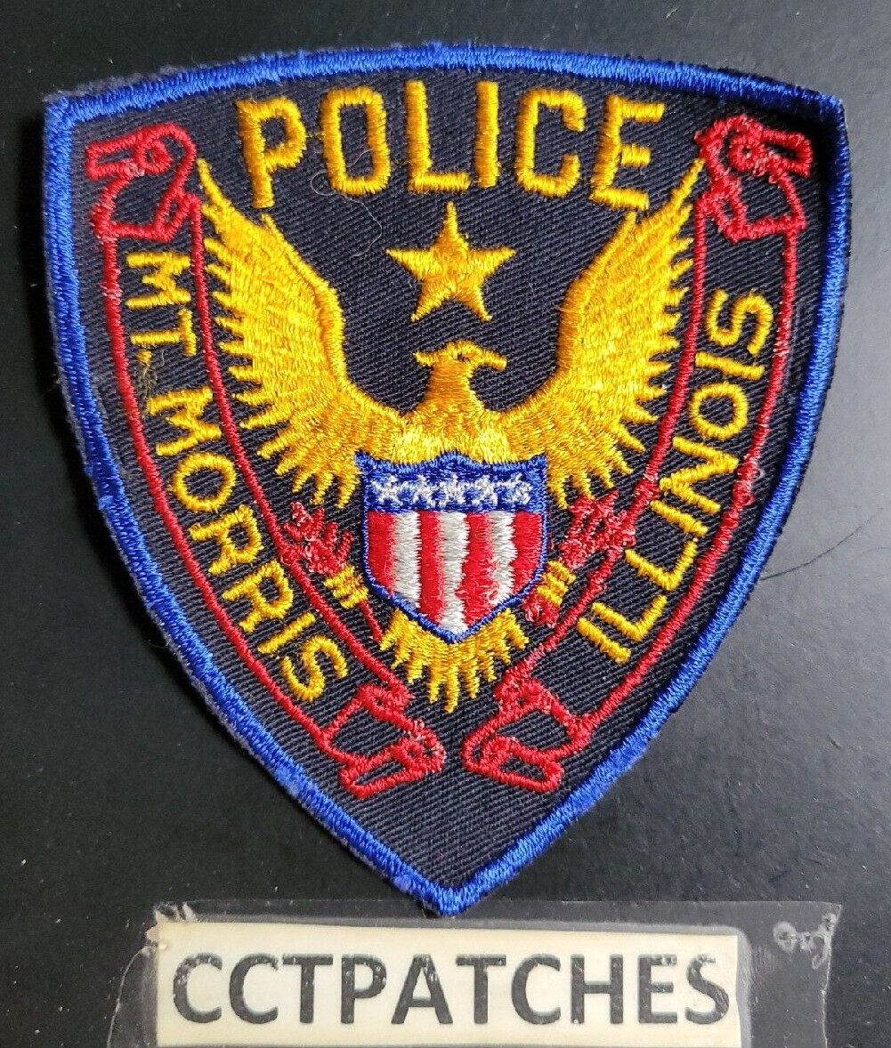MT MORRIS, ILLINOIS POLICE SHOULDER PATCH IL