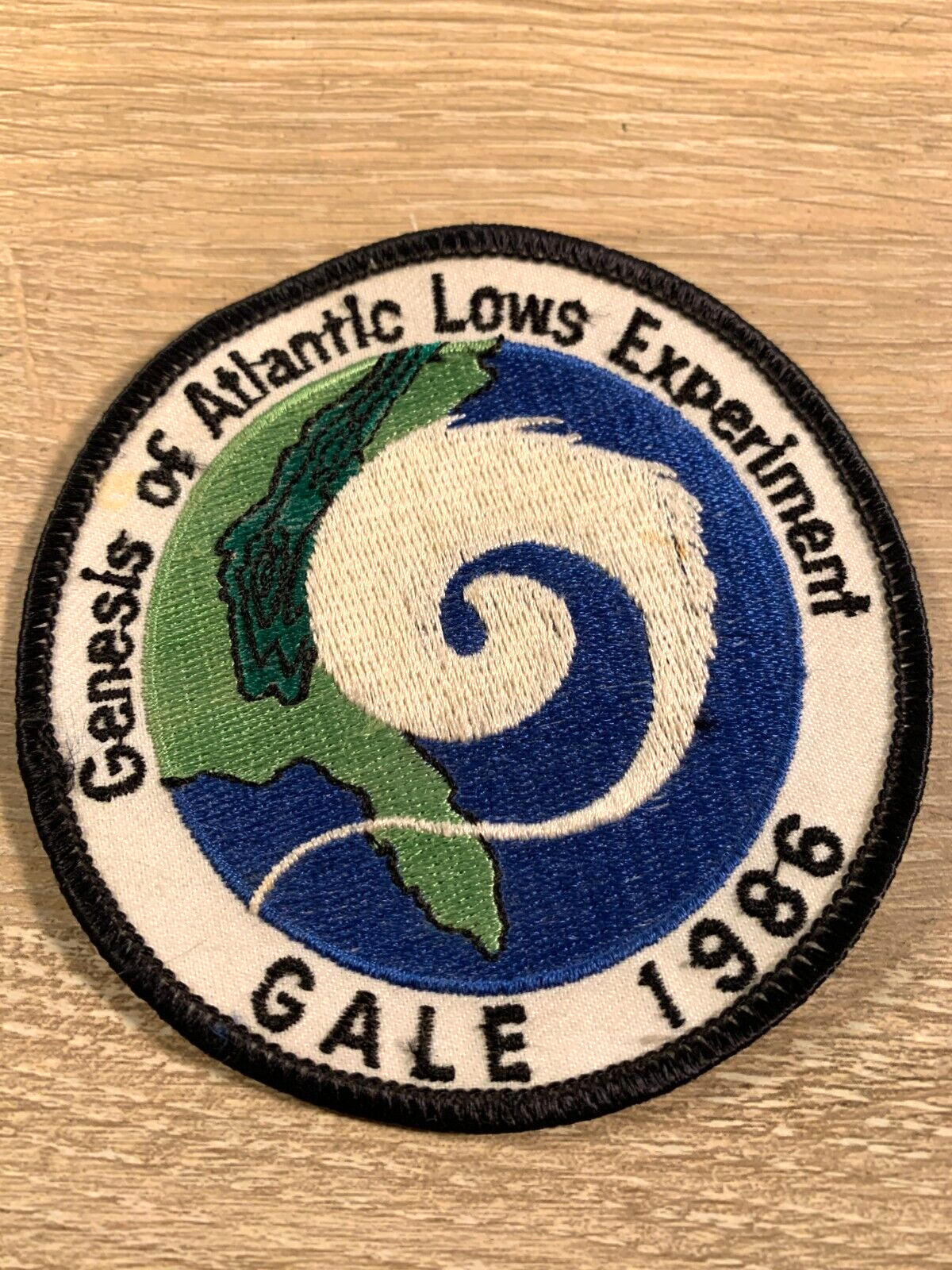 Vintage Genesis of Atlantic Lows Experiment, Gale 1986 Patch