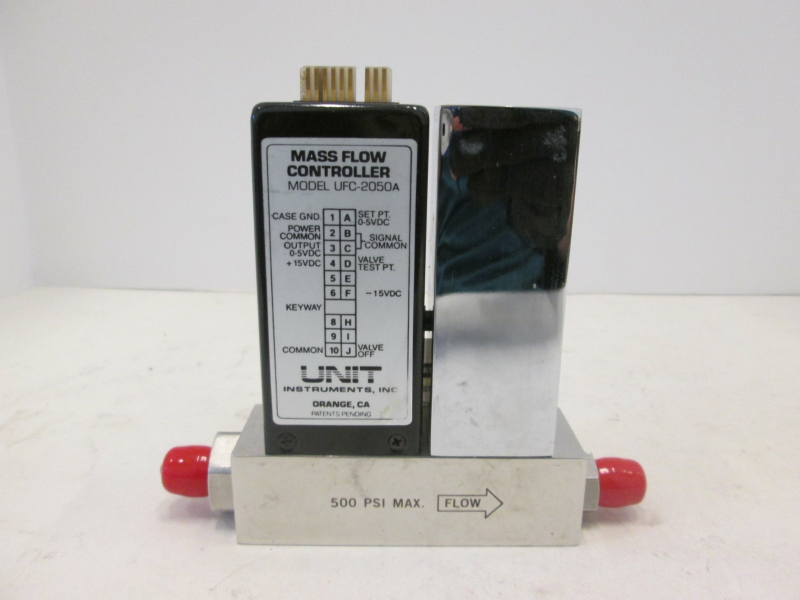 Unit UFC-2050A Mass Flow Controller MFC, H2, 20 SLM, Used