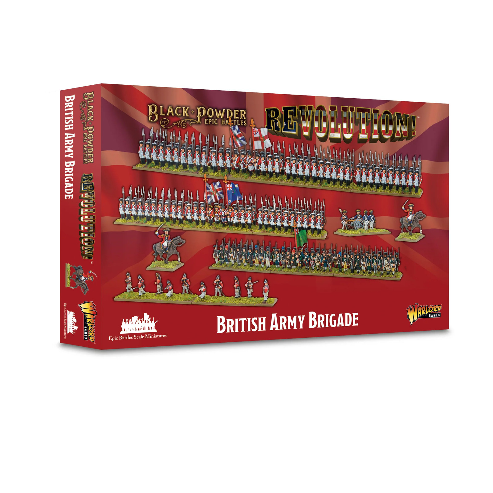 Black Powder Epic Battles: Revolution!: British Army Brigade