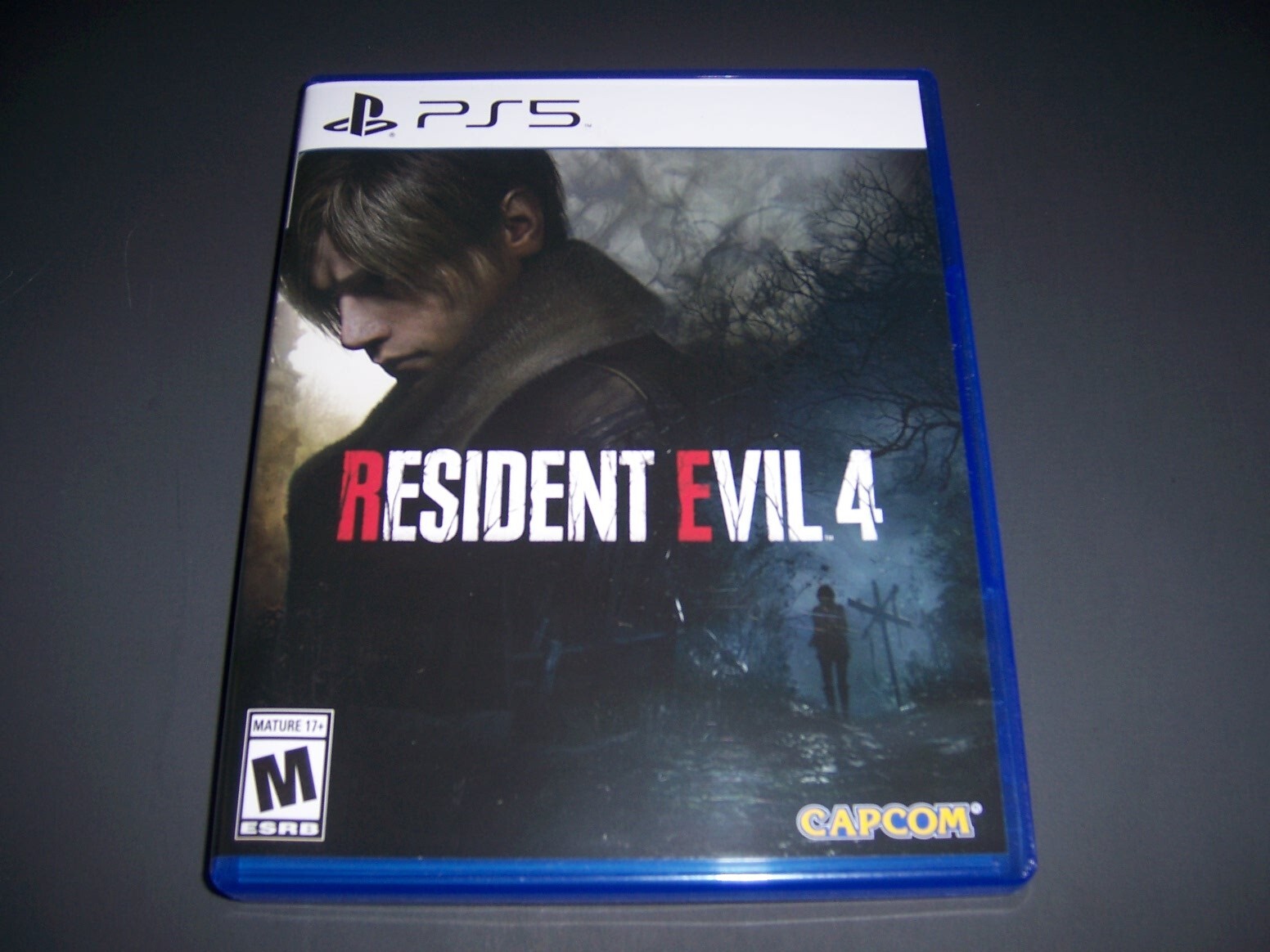 Replacement Box Case ONLY - RESIDENT EVIL 4 Sony PlayStation 5 PS5 AUTHENTIC