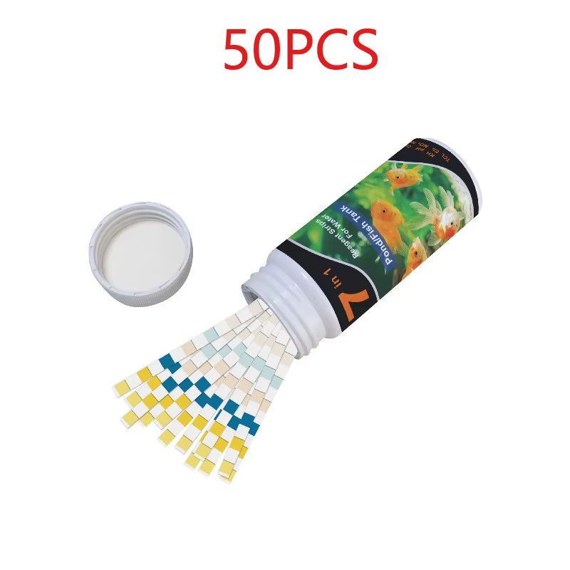 Aquarium Test Strips Freshwater Ph Water Quality Test Kit for Fish Tank Ammonia