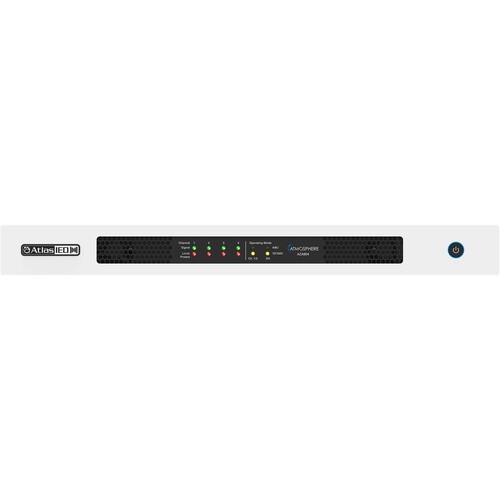 ATLASIED AZA804 800-WATT NETWORKABLE 4-CHANNEL POWER AMPLIFIER