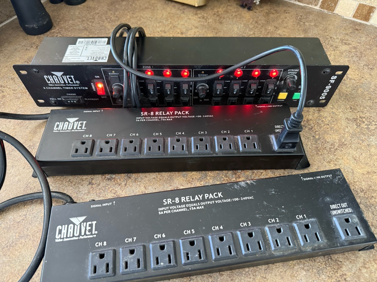 Chauvet SF-9005 DJ Timer System Package READ