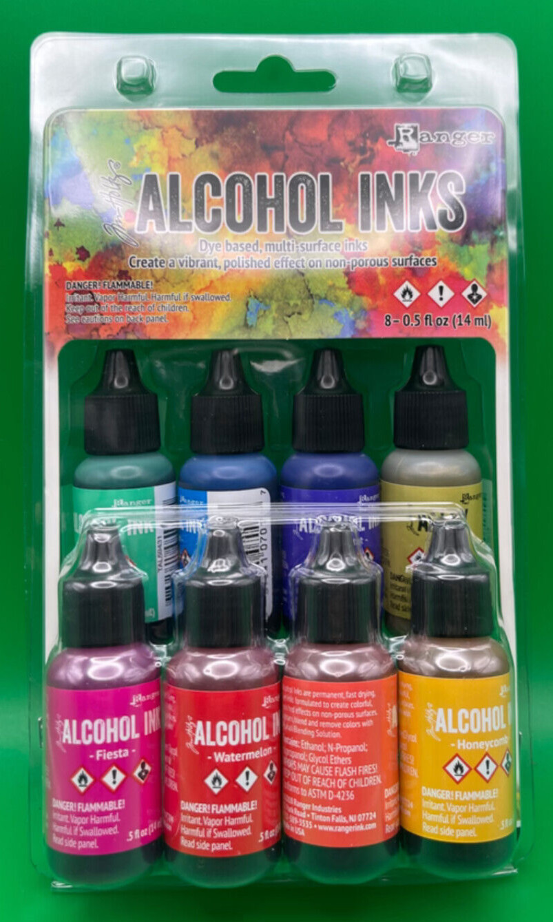 Ranger Tim Holtz Tintas de Alcohol 8 Pack Retro TAK83009