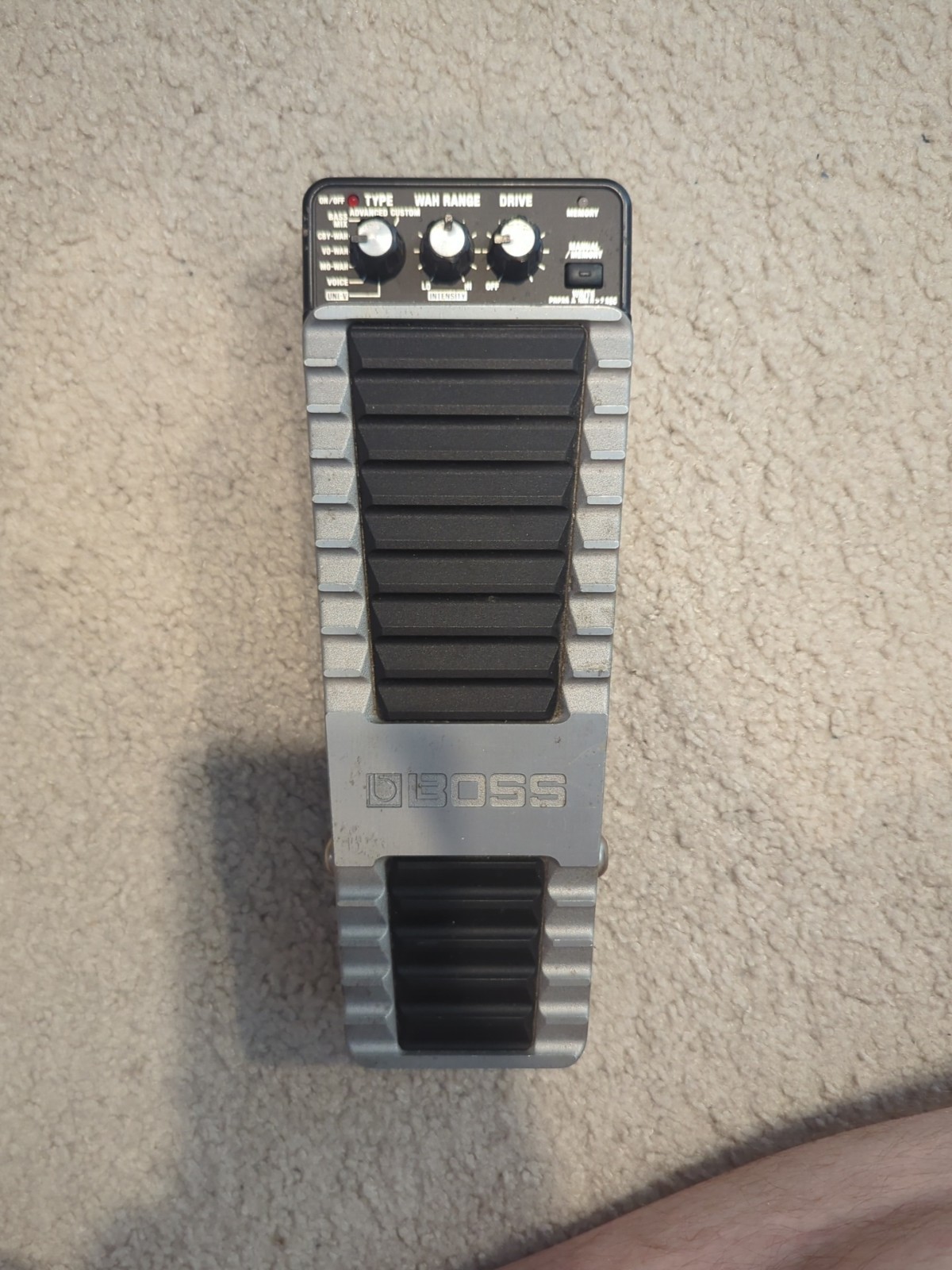 BOSS PW-10 V-Wah Guitar Effects Pedal