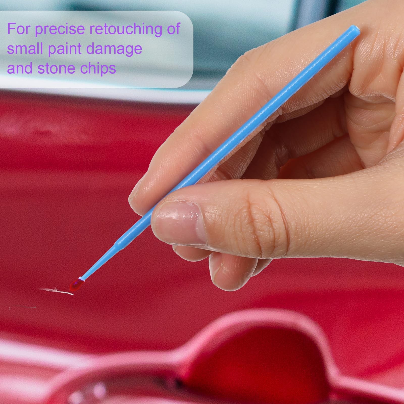 300pcs Micro Applicator Brush,Touch Up Paint Brushes for Automotive Paint Chi...