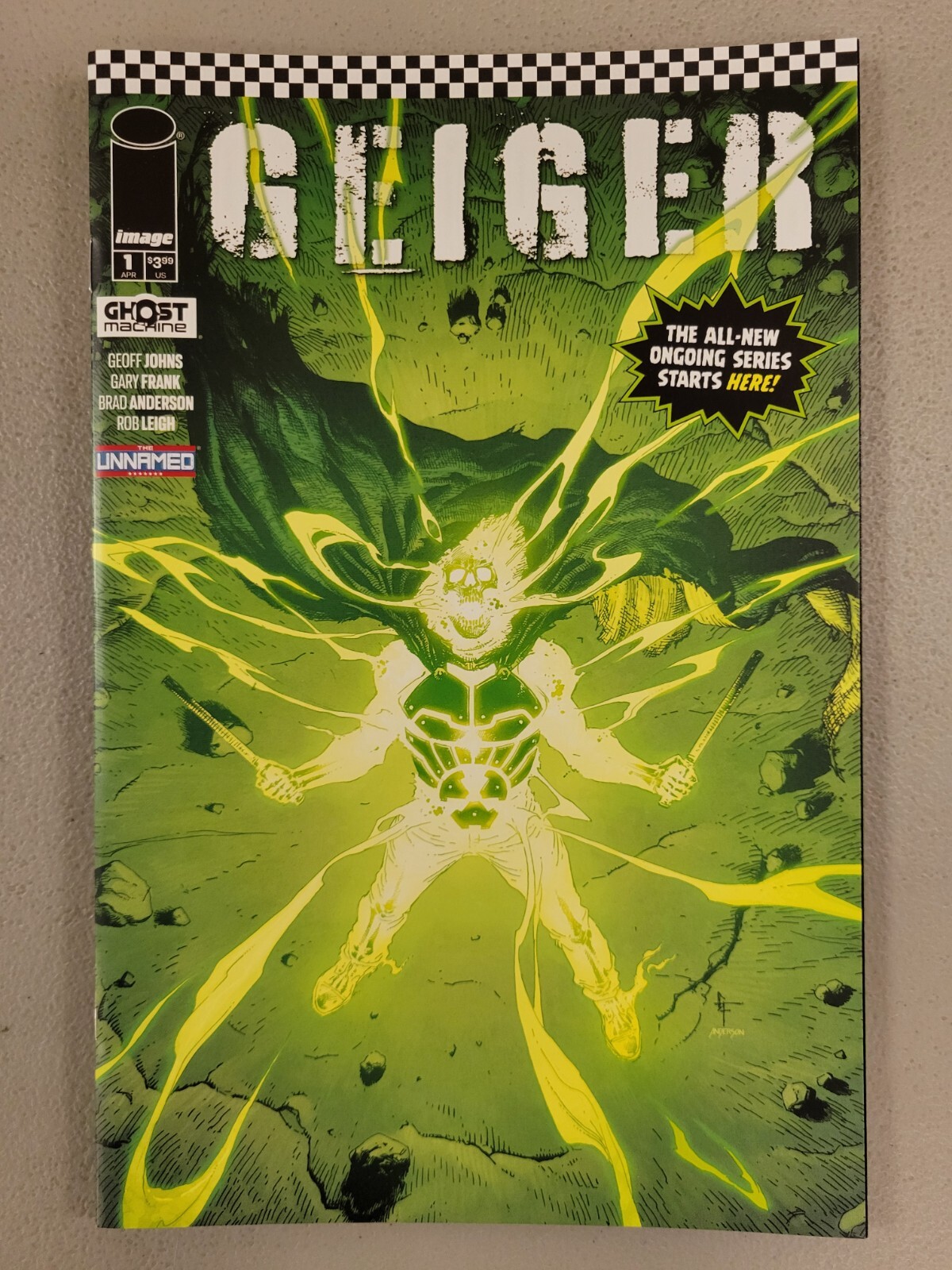 Geiger #1 1st Print Cover A Image Comics Ghost Machine 2024
