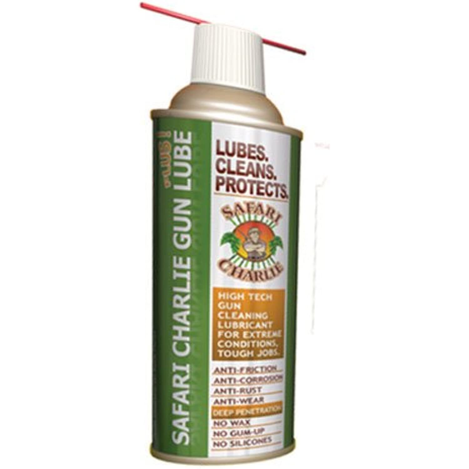PROTEXALL PRODUCTS, 11 oz 11 Ounce Safari Charlie's Lube Plus Gun Lubricant &