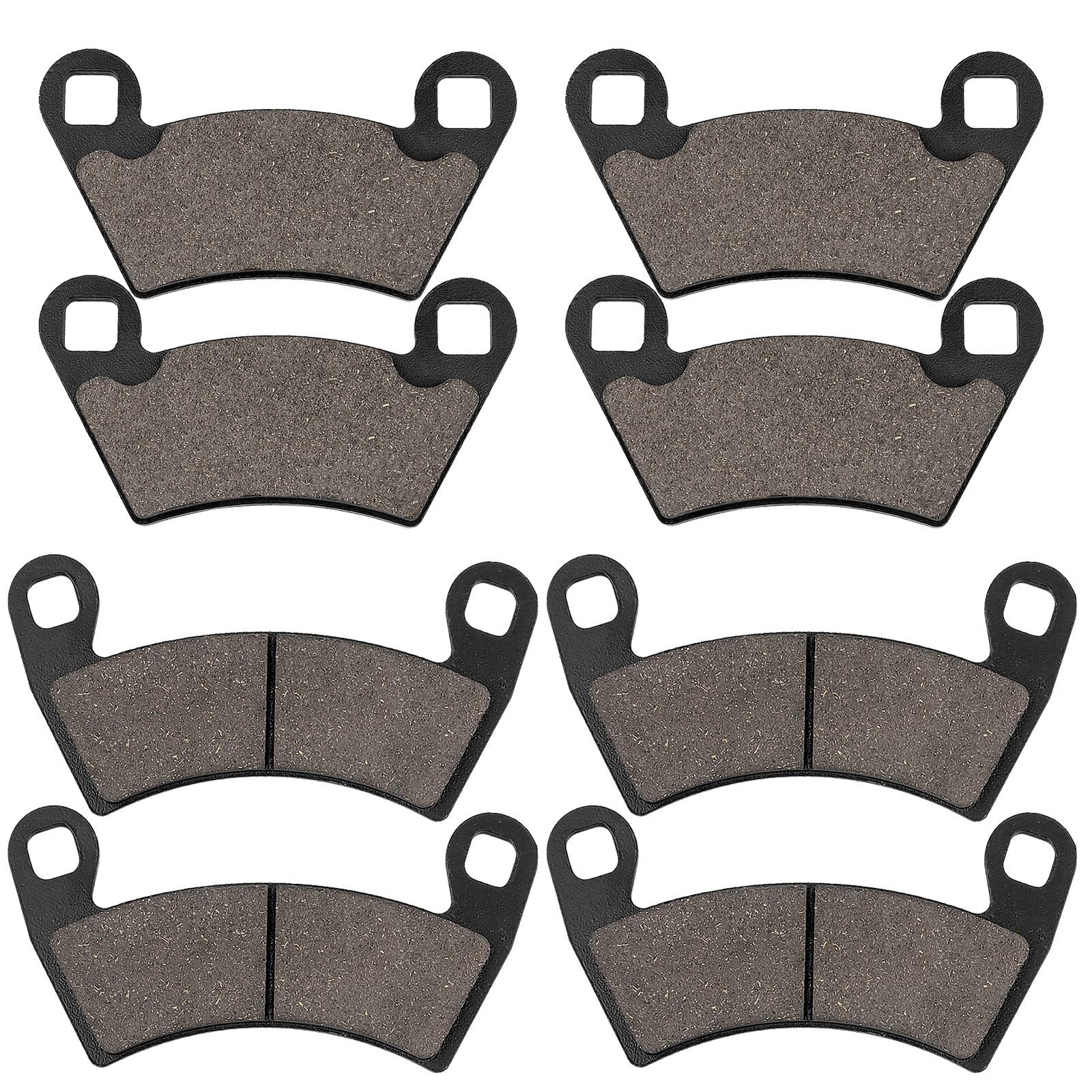 Front and Rear Brake Pads for Polaris Ranger 500 570 700 800 900 RZR 800 900...