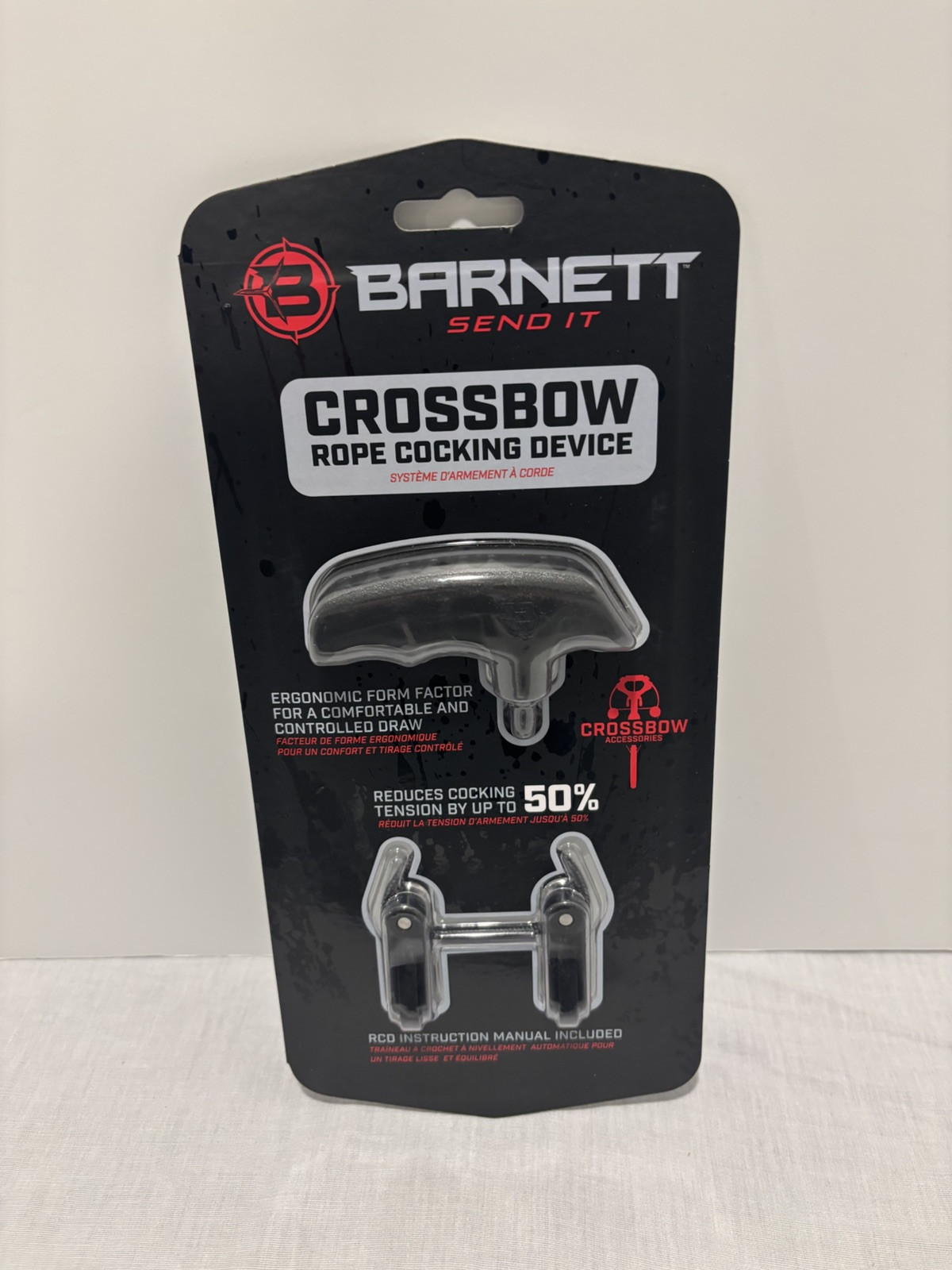 Barnett Crossbow Rope Cocking Device Ergonomic Form Factor Hunting Archery New