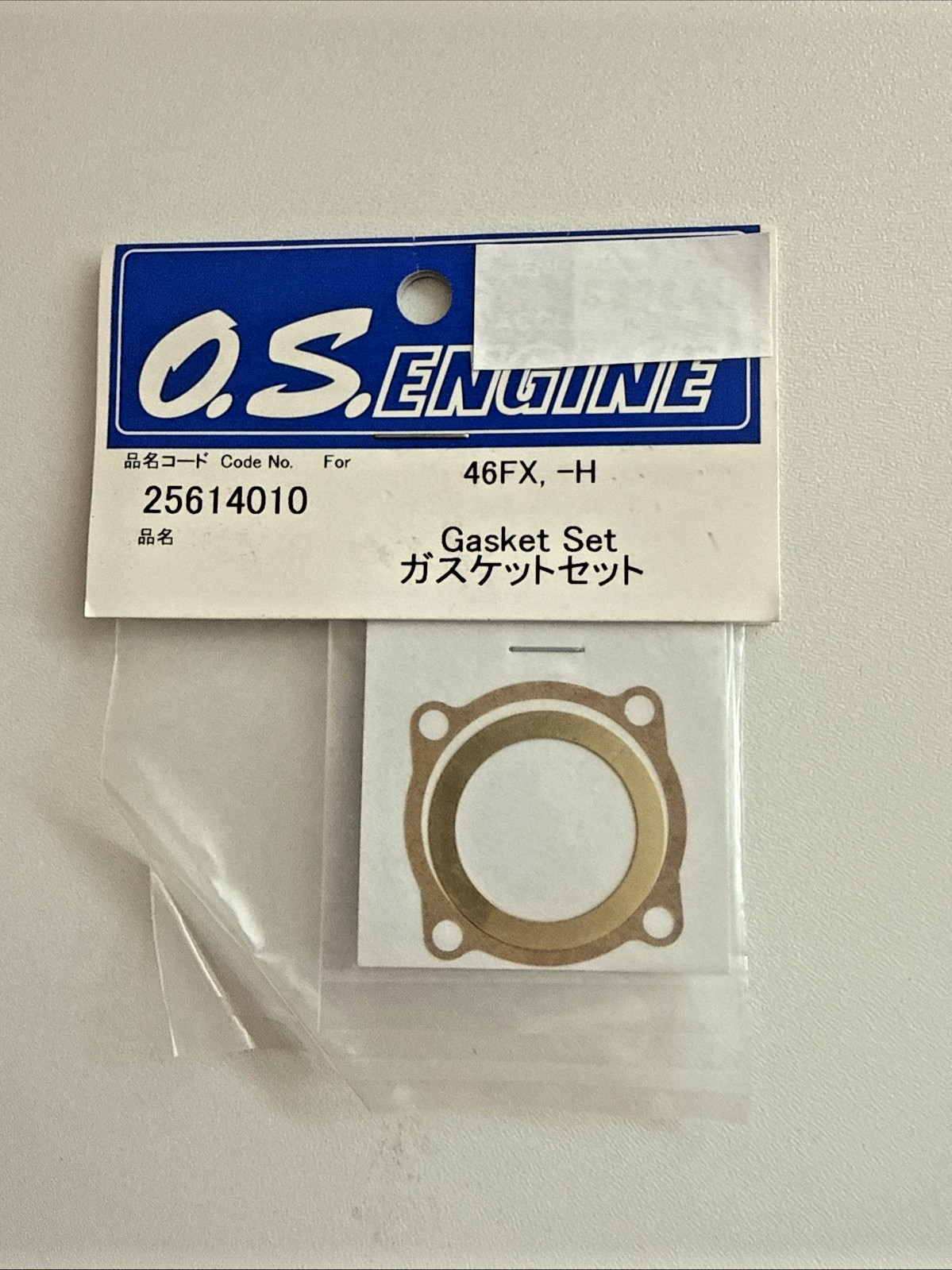 O.S.ENGINE 25614010 GASKET SET FOR 46FX,H NEW IN FACTORY PACKAGE