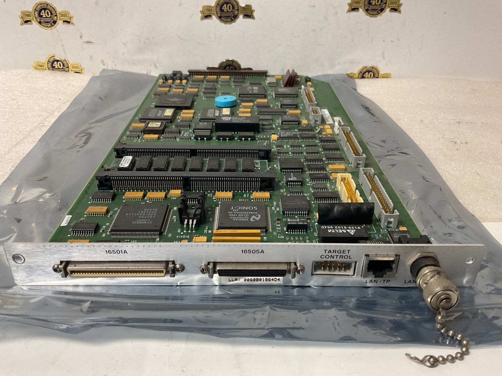 Hewlett Packard HP 16500C Logic Analysis System Module # 16500-66522 interface