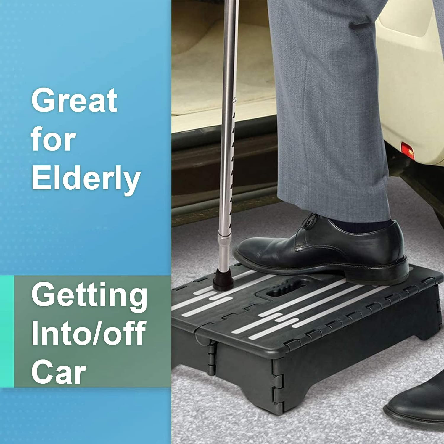 5 Inch Folding Step Stool - Portable Step Stool for Adults - Stepping Stool for