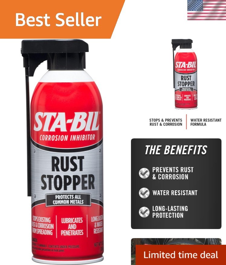 Ultimate Anti-Corrosion Spray - 13 Oz Rust Stopper for Car and Marine Protection