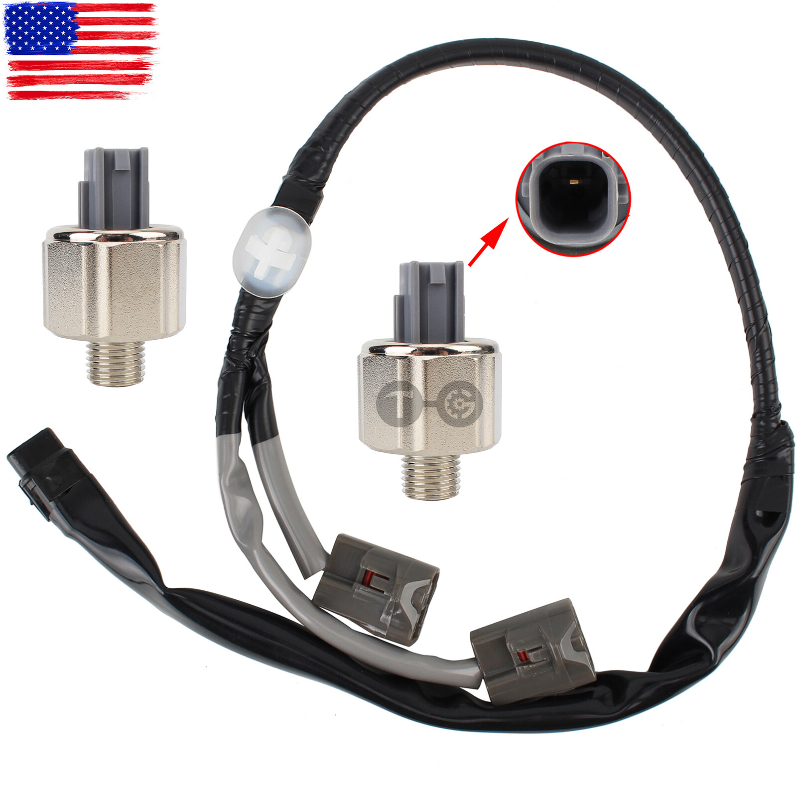 KNOCK SENSOR WITH HARNESS For 3.4L V6 ONLY for TOYOTA 4RUNNER TACOMA TUNDRA