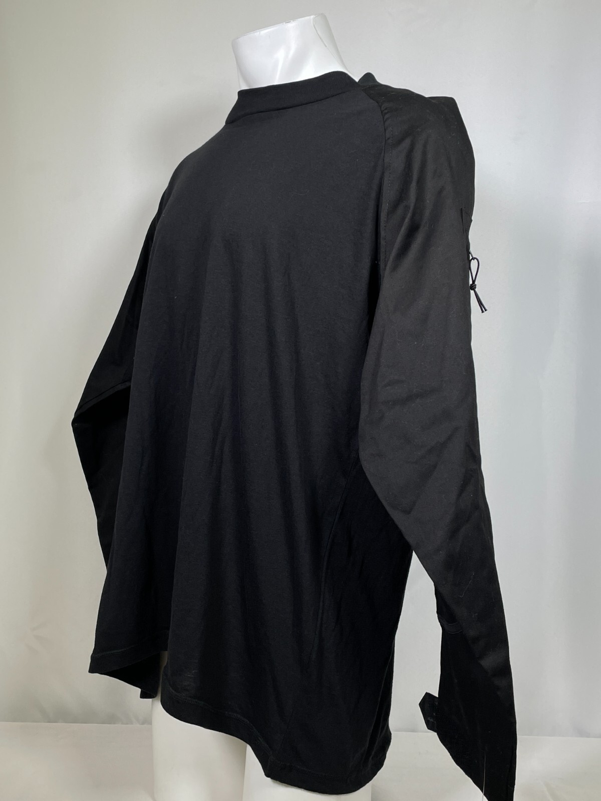 Rothco Tactical Airsoft Combat Long Sleeve Black Shirt Men's XXL NWT
