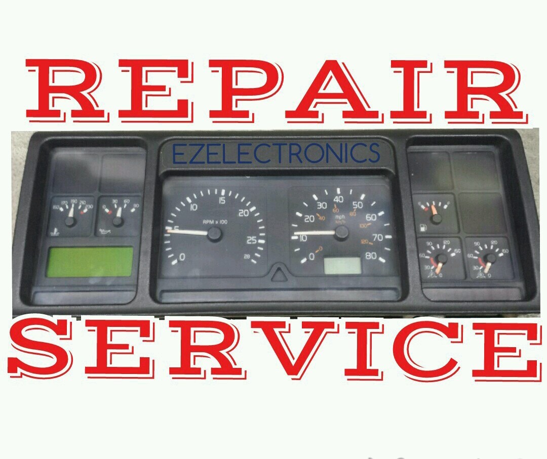 INSTRUMENT CLUSTER REPAIR SERVICE FOR VOLVO VN VNL SEMI TRACTOR TRUCK 1996-2003