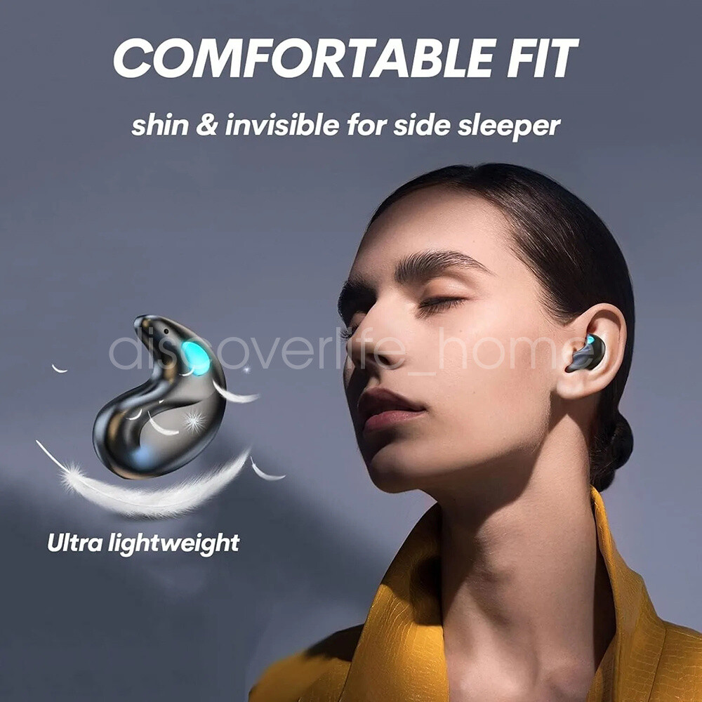 NEW Invisible Earbuds Micro Bluetooth Earbuds Sleep TWS Wireless Earphones Mini