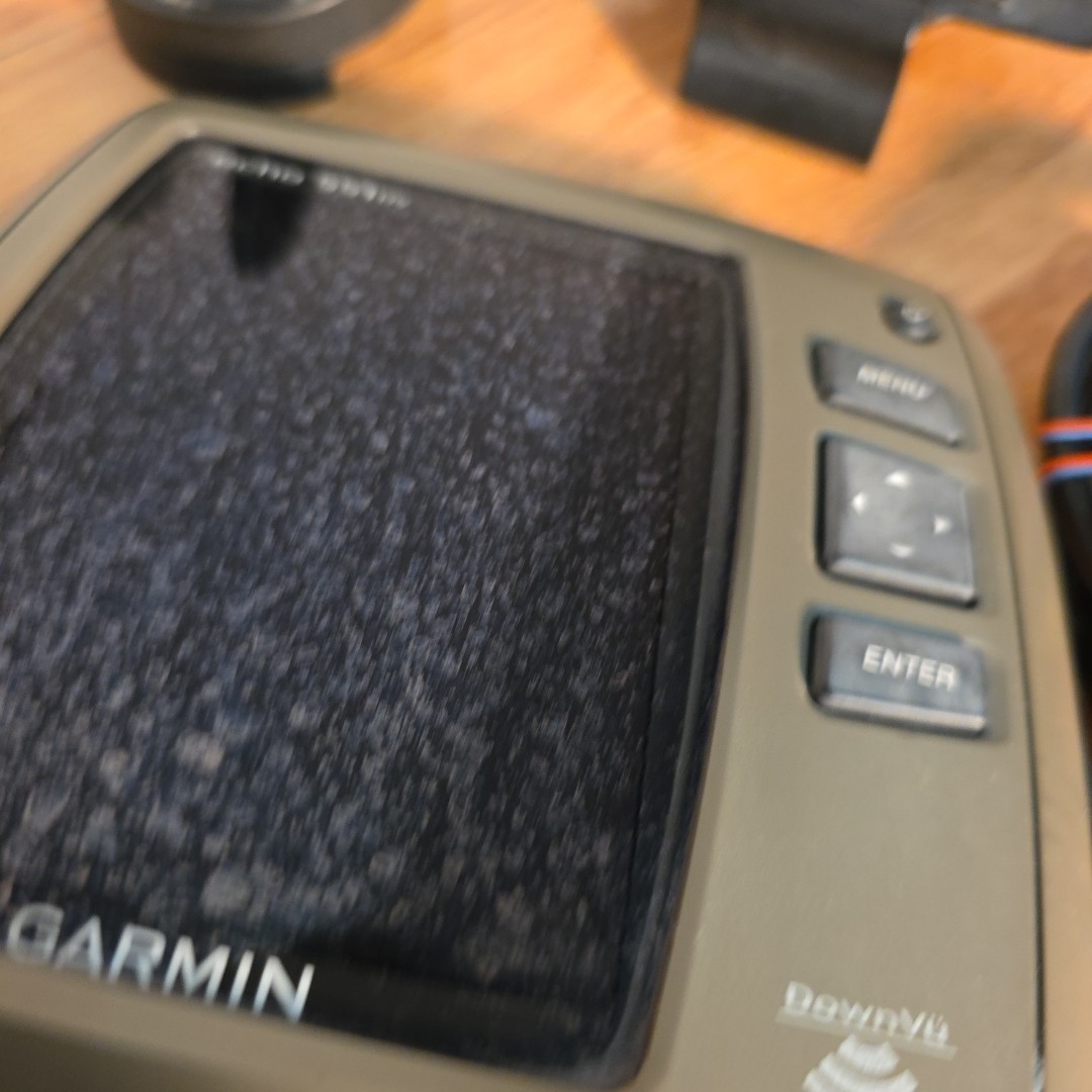 Garmin echo 551DV Fishfinder with DownVü Scanning Sonar head unit only