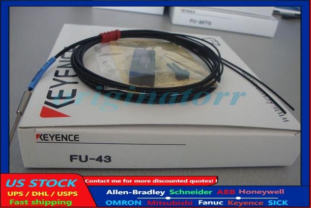 FU-43 FU 43 New Keyence Fiber Optic Sensor New in box free shipping