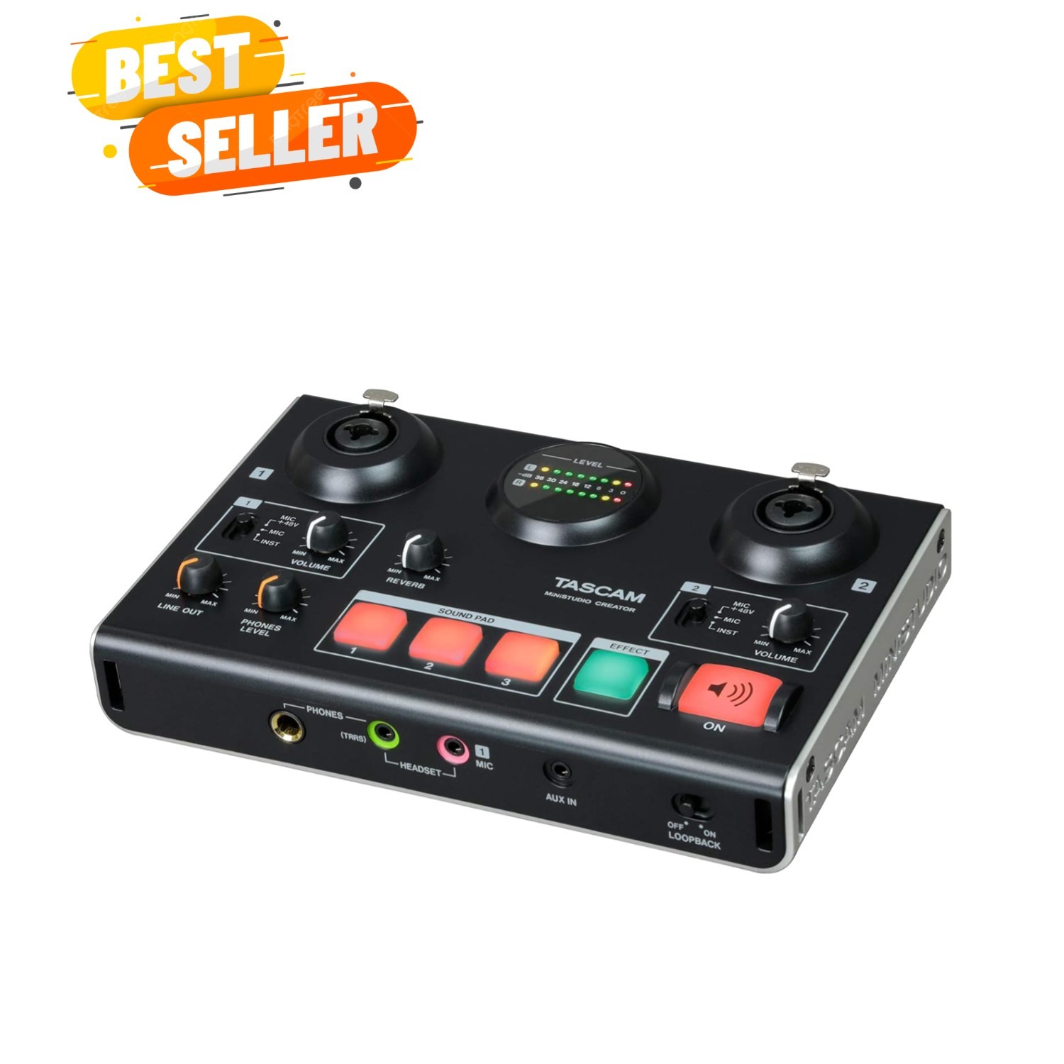-42B MiNiSTUDIO Creator USB Audio Interface US42B, for Podcasting, Control So...