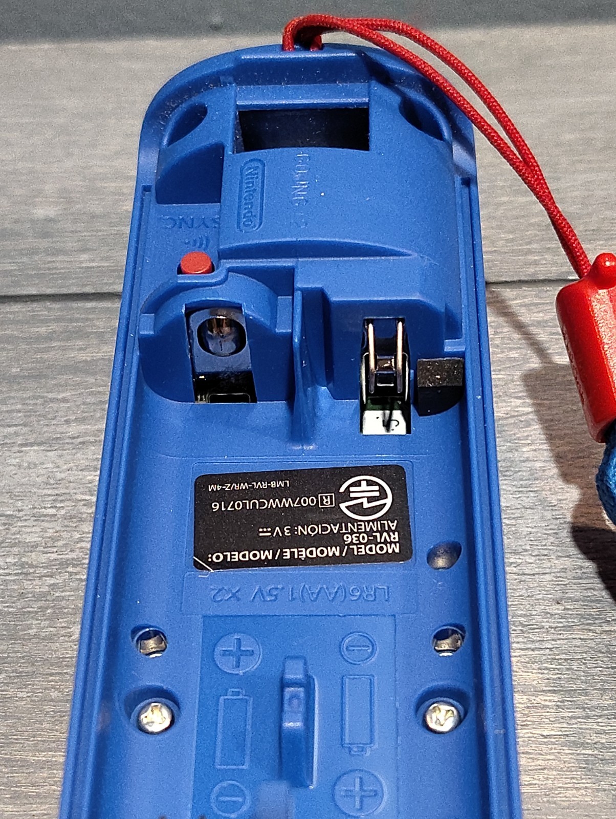 Official Wii Remote MARIO Red Nintendo Motion Plus OEM Controller Tested Working