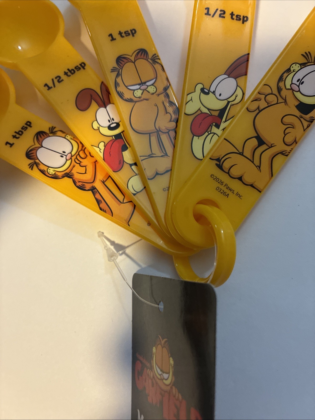 Nickelodeon Garfield Digital Kitchen Timer + Measuring Spoons Bundle New 2026