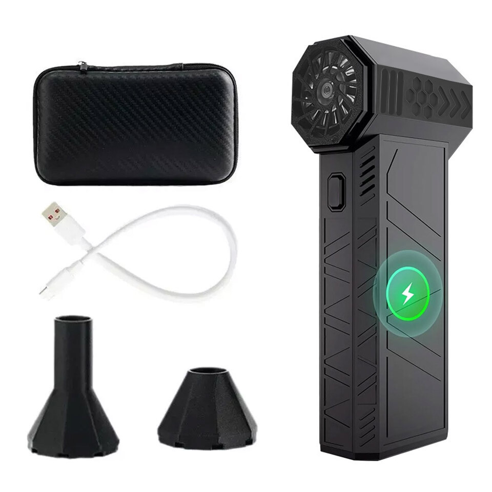 138000RPM 56m/s Jet Turbo Fan Electric Blower Duster Integrated Suction Blowing
