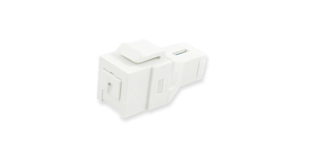 Primex 125-0908 FK-SC Fiber Keystone Jack with Auto-Shutter
