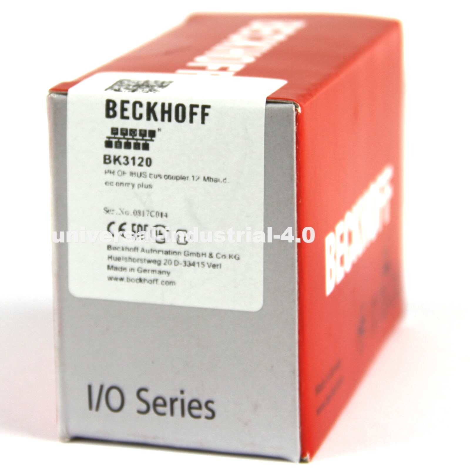 New In Box Beckhoff BK3120 Profibus Coupler BK 3120