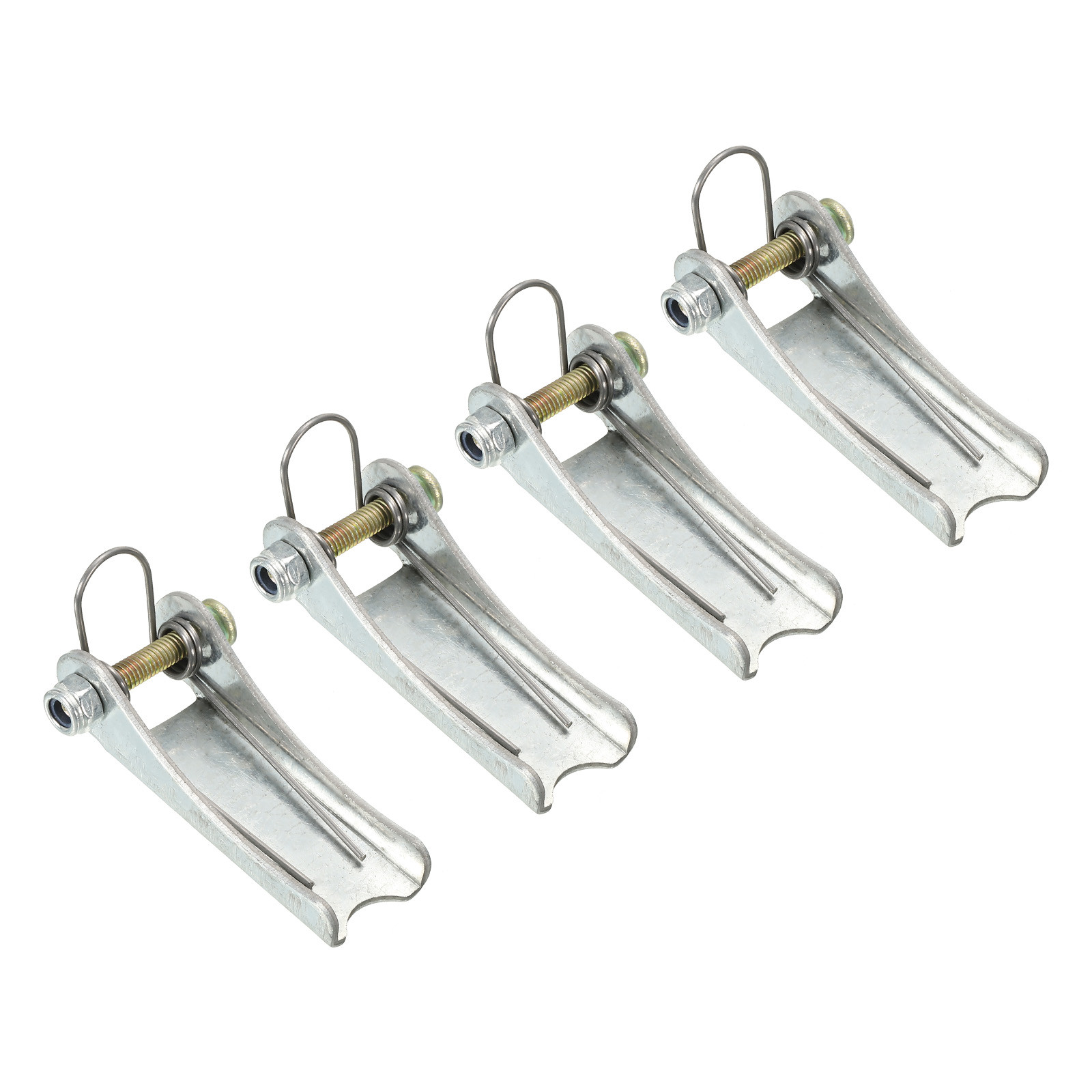 2 Inch Replacement Hooks Latch, 4 Pack Metal Towing Receiver Hitch, Silver
