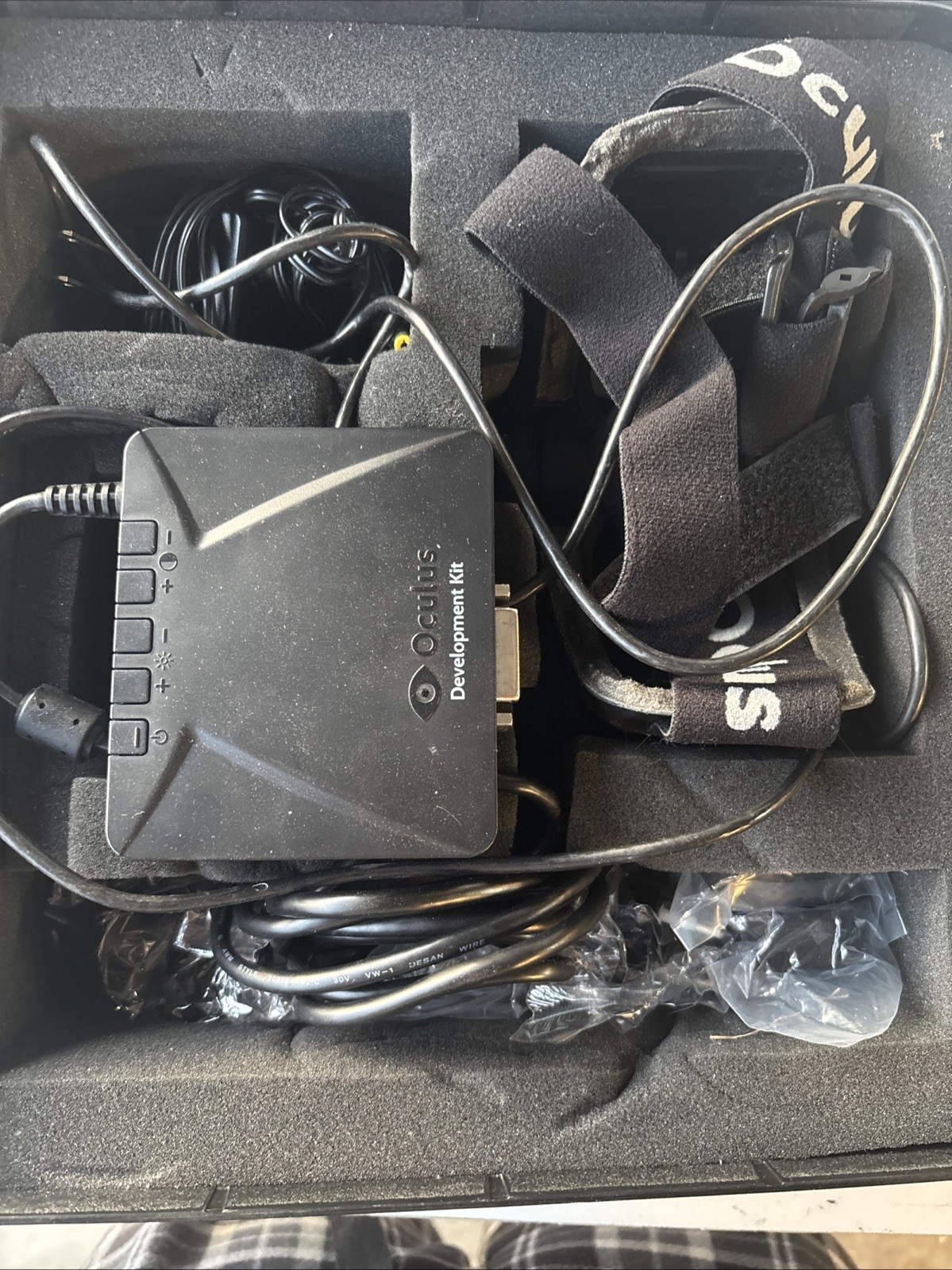 Meta Quest Occulus Development Kit with Case VR Headset Untested As Is