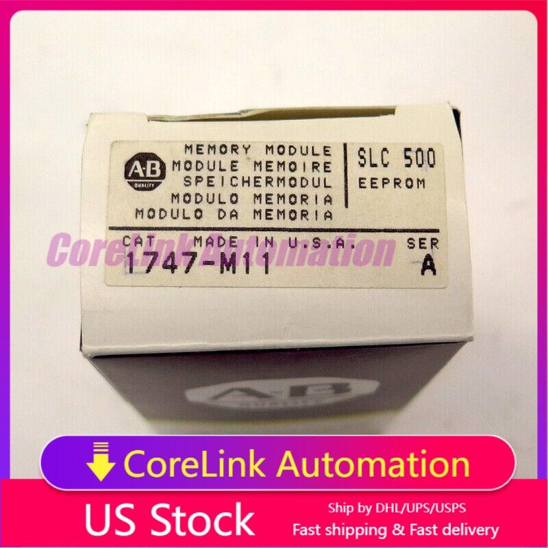 Allen-Bradley SLC 500 Memory Module 1747-M11 New US Free Tax